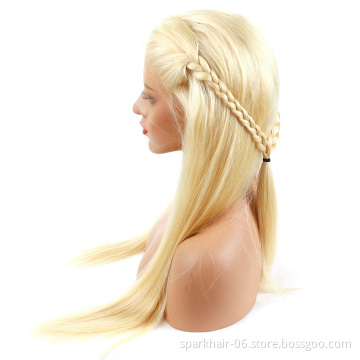 SPARK Brazilian Human Hair Lace Front Wig,Straight Virgin Hair Lace Wig For Black Women, Pre Pluck Lace Wig With Baby Hair